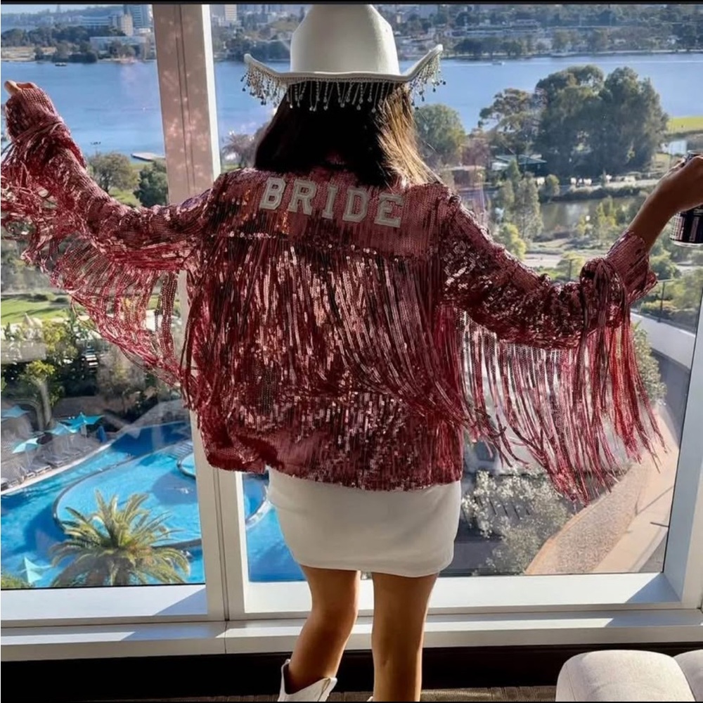 Sequins Bride Jacket - image 1